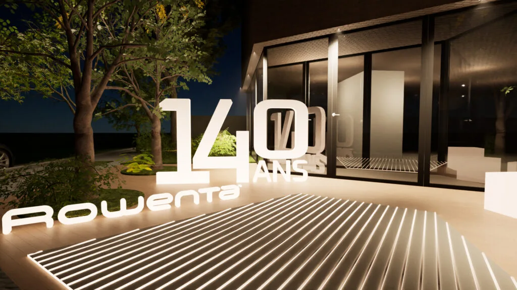 Rowenta 140 de ani — instalație aniversară