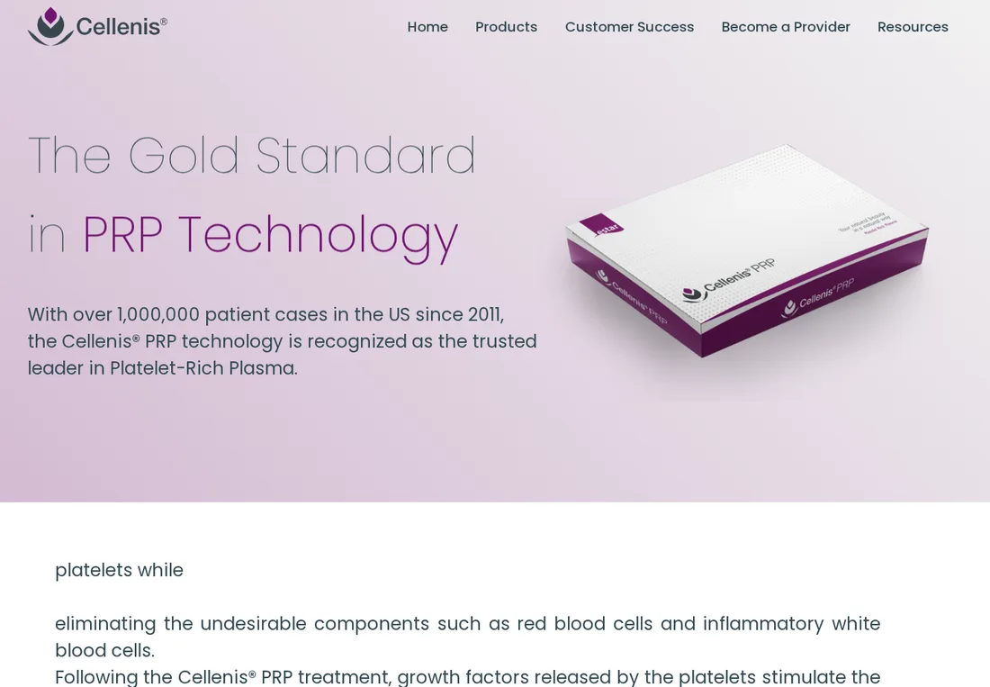 Cellenis website